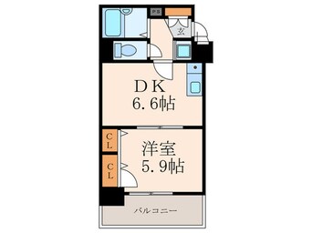 間取図 ライオンズマンション三萩野駅前