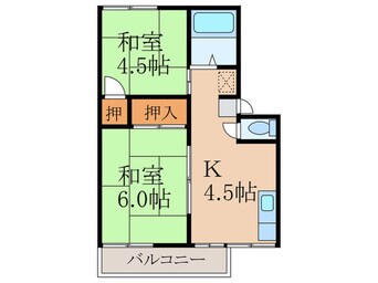 間取図 エンゼルハイツ