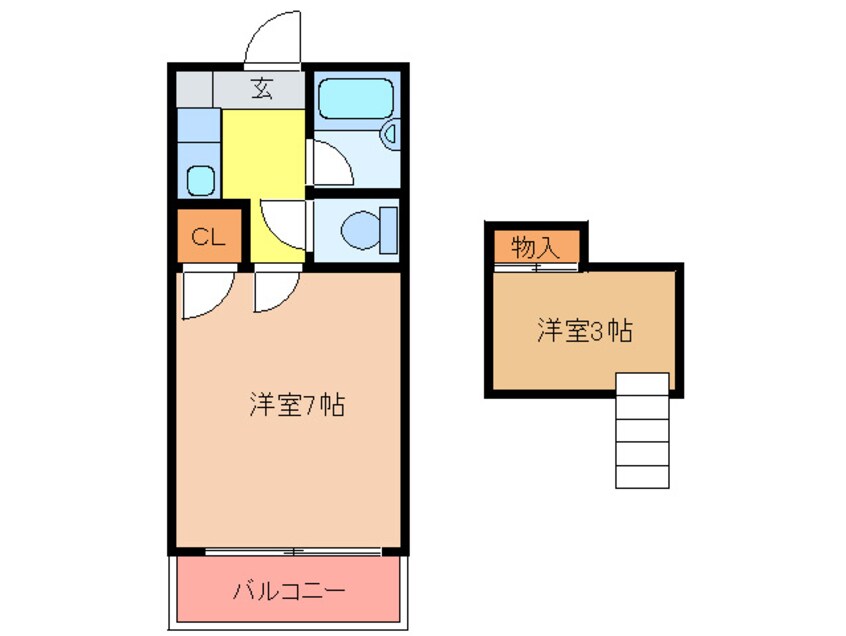 間取図 ア－サ－ヒルズⅠ