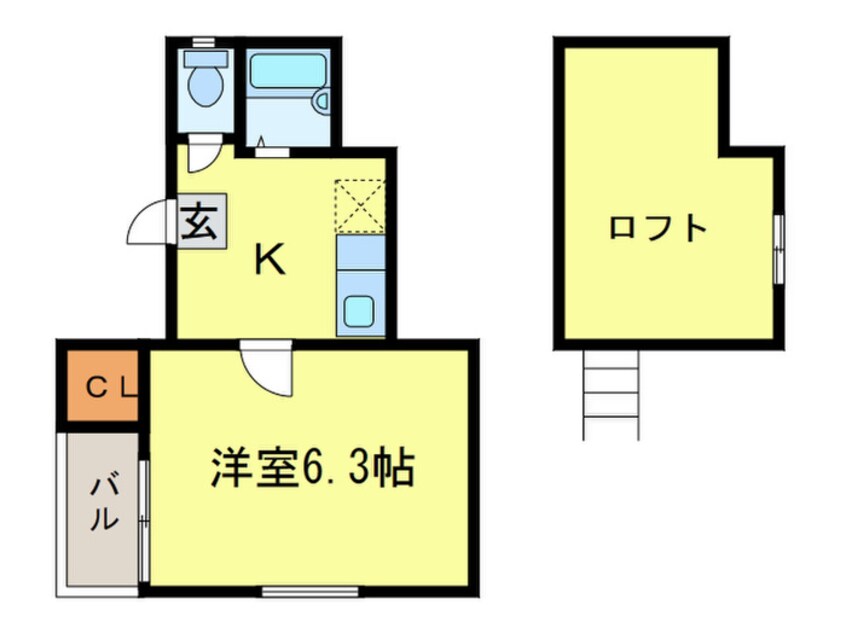 間取図 ポラリス筑紫丘