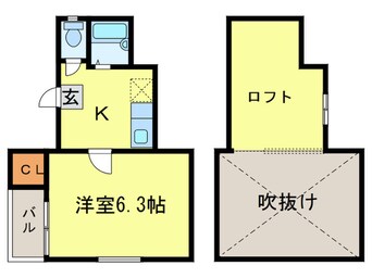 間取図 ポラリス筑紫丘