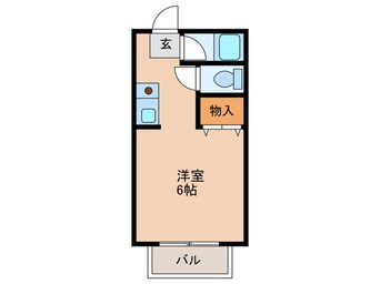 間取図 ハイツニュー大和