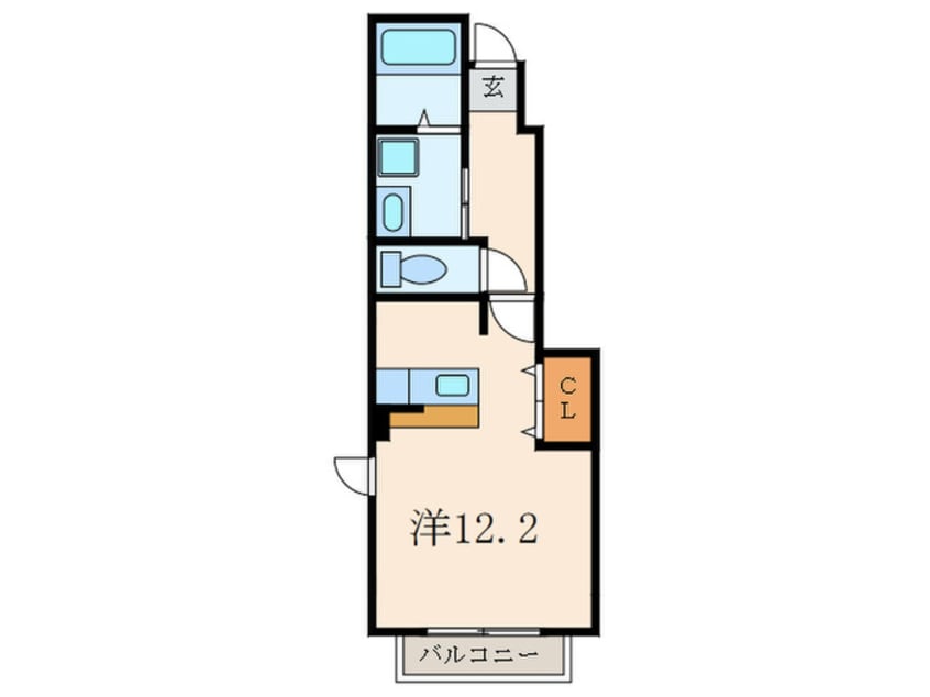 間取図 クリス山門