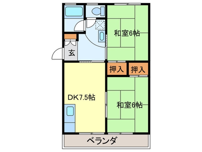 間取り図 大宝ビル