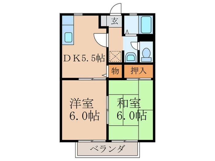 間取り図 アルテール陣原