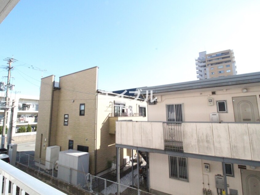 室内からの展望 本多ハイツ長門石