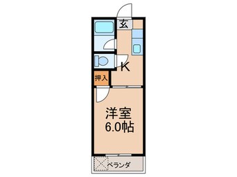 間取図 高良山ハイツ