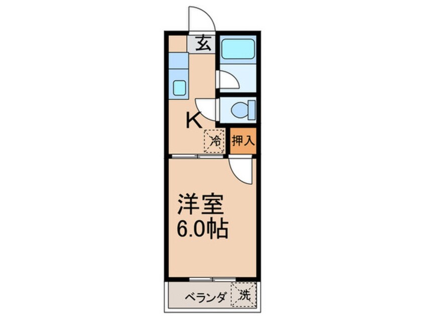 間取図 高良山ハイツ