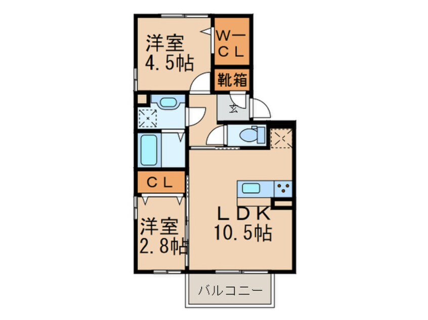 間取図 ウィン・レーベンⅡ