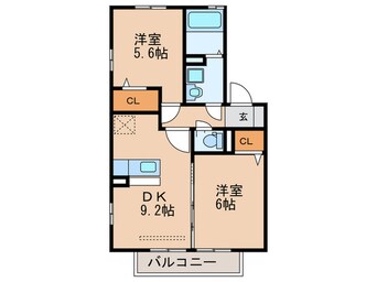 間取図 パドレ115