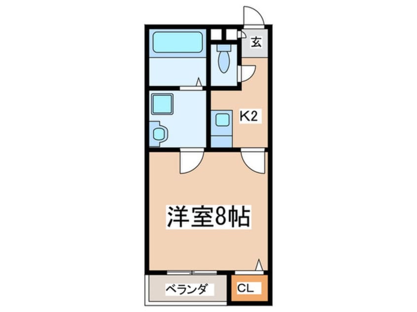 間取図 ストロボ街道駅前