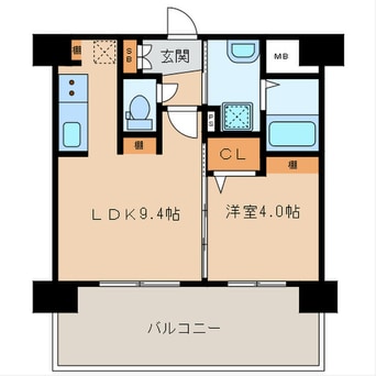 間取図 三島マンション博多駅東