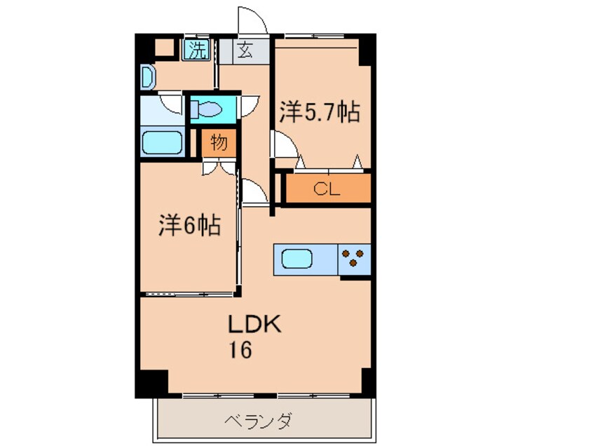 間取図 COMFORT SQUARE･Luxe