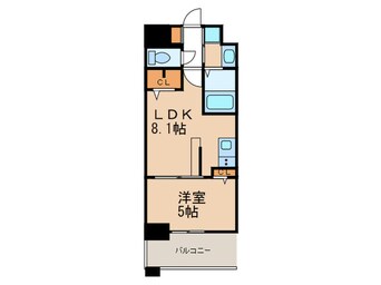 間取図 エルグランド東比恵