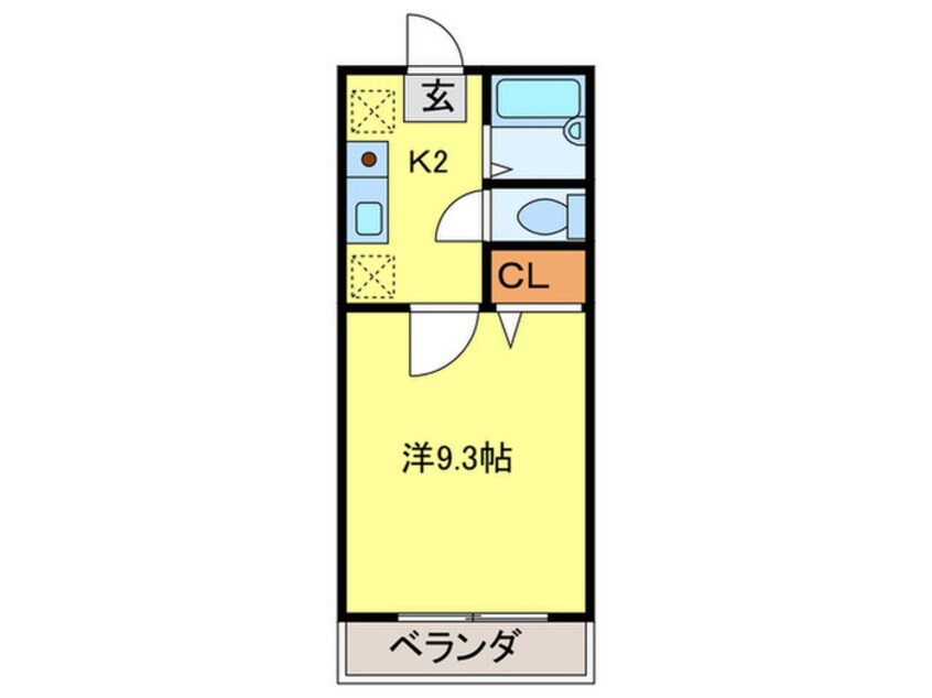 間取図 シルクヴィラ南福岡