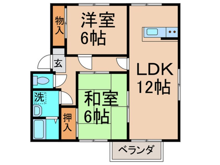 間取図 ハイム高須