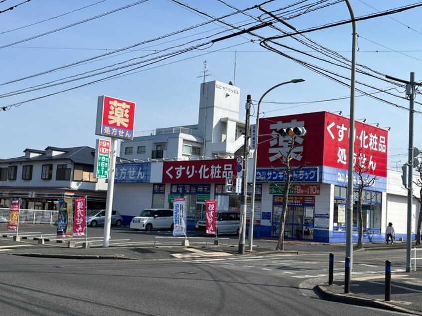 サンキュードラッグ高須店(ドラッグストア)まで850m ハイム高須