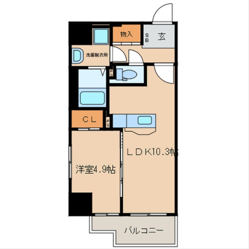 間取図 ドムール県庁前