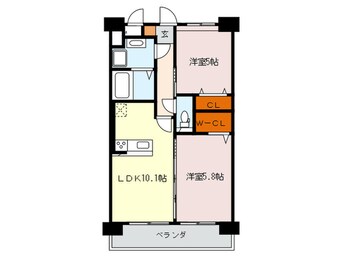 間取図 レガリア新宮