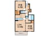 仮）コンフォ－ル　マ－ク 2LDKの間取り