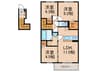 仮）コンフォ－ル　マ－ク 3LDKの間取り