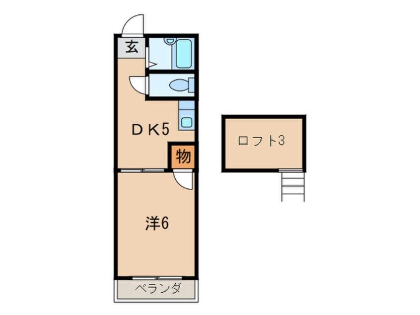 間取図 ル－チェ１２