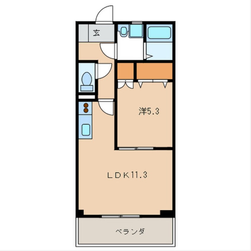 間取図 ロハスＭ