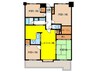 原パークホームズ（706） 4LDKの間取り