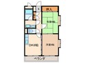 プラムハイツの間取図