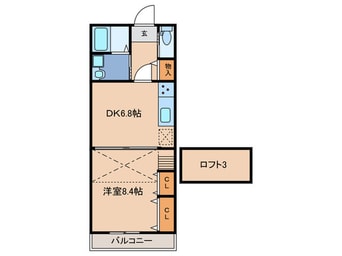 間取図 アモル筑前