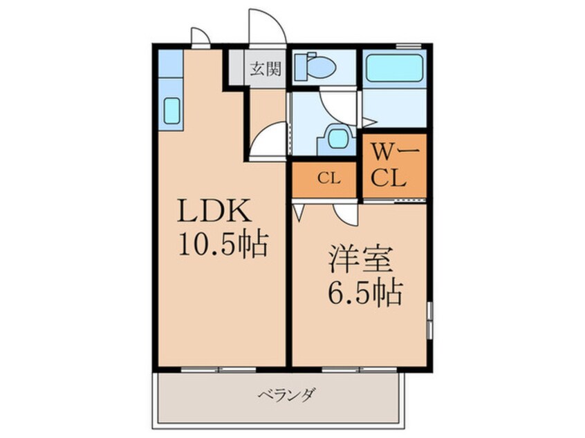 間取図 アクシア南若園