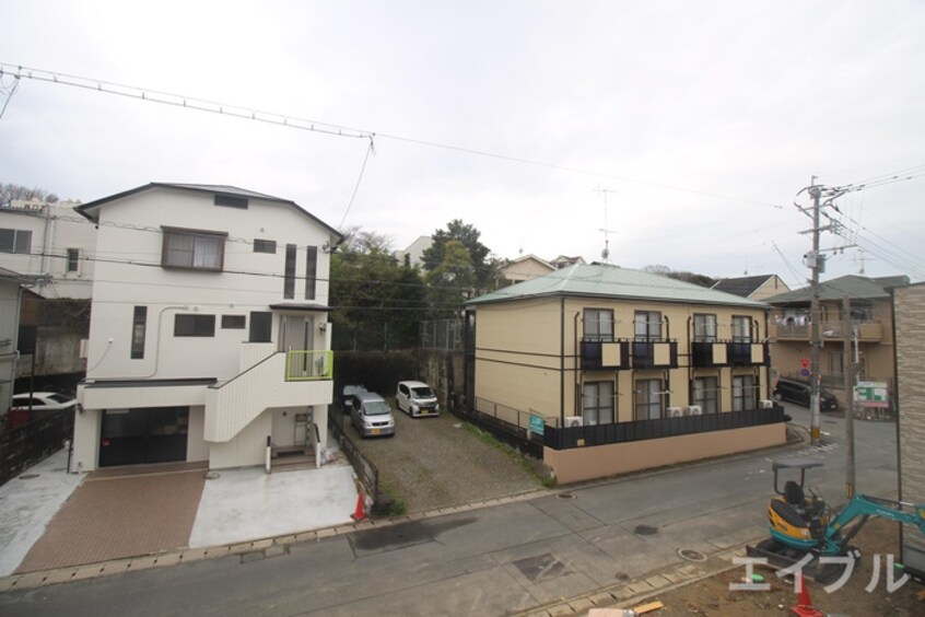 室内からの展望 Porte Bonheur