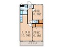 行橋パ－クマンションⅡの間取図