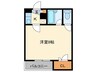 馬出ファイブビル 1Kの間取り