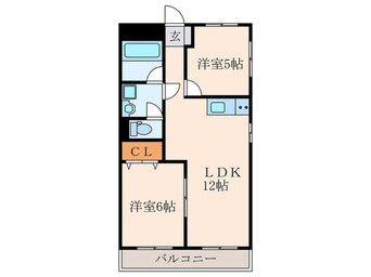 間取図 ウェルハイツ
