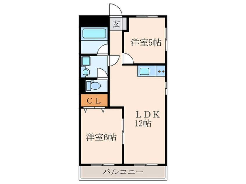 間取図 ウェルハイツ