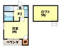 サンプラスパⅡの間取図