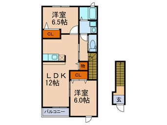 間取図 ソレイユ