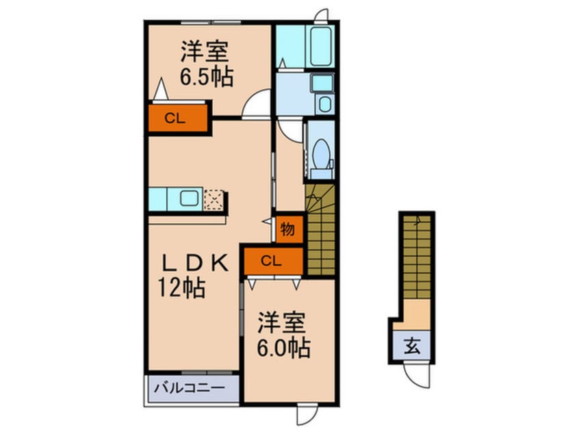 間取図 ソレイユ