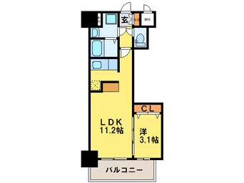 間取図 ルピナス天神