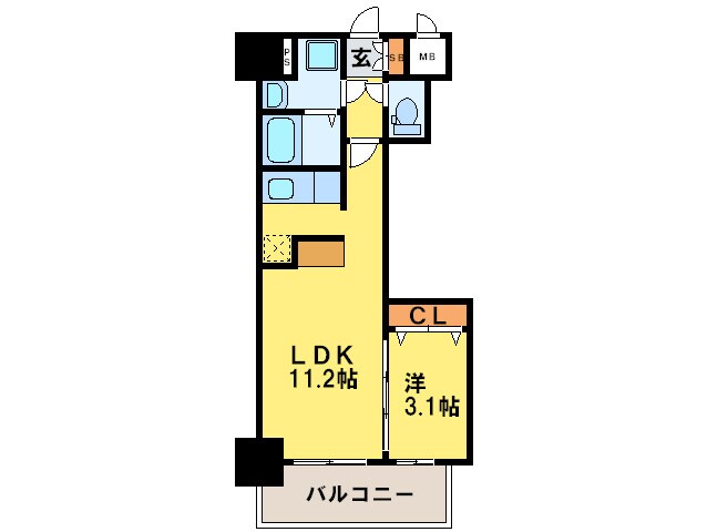 間取り図 ルピナス天神