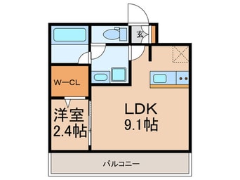 間取図 ｸﾞﾗﾝﾌｫｰﾚ博多ｳｫｰﾀｰﾌﾛﾝﾄ