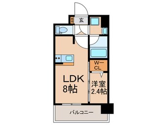 間取図 ｸﾞﾗﾝﾌｫｰﾚ博多ｳｫｰﾀｰﾌﾛﾝﾄ