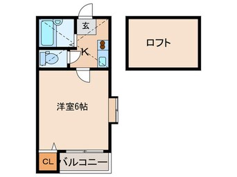 間取図 クオリティ荒江Ⅱ