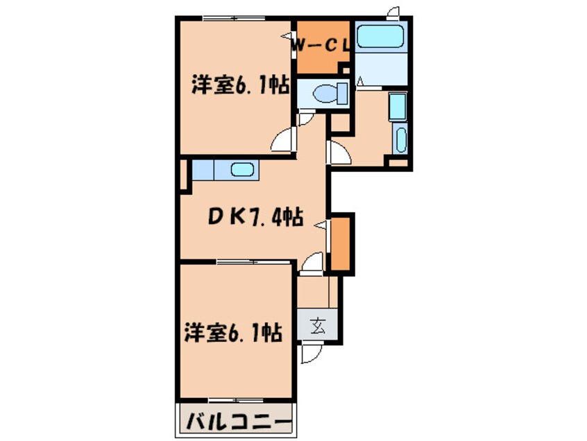 間取図 プラシ－ド