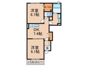 間取図 プラシ－ド