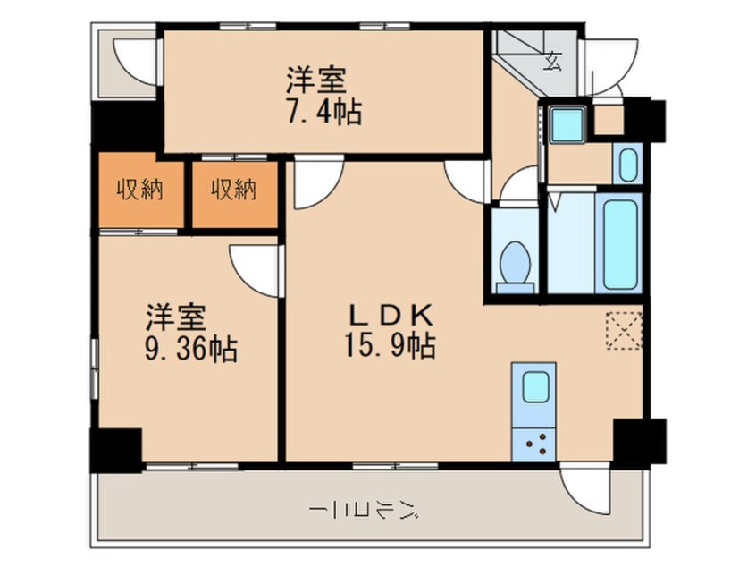 間取図 Ｌｉｎｄｒｅ長丘