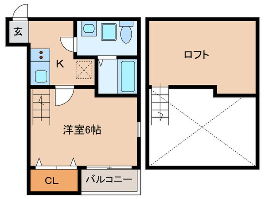 間取図 Fis姪浜