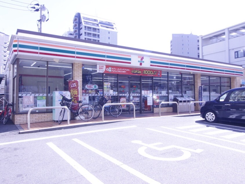 セブン-イレブン 小倉馬借店(コンビニ)まで170m ハイツミヤコ