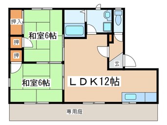 間取図 フォ－レスト太宰府